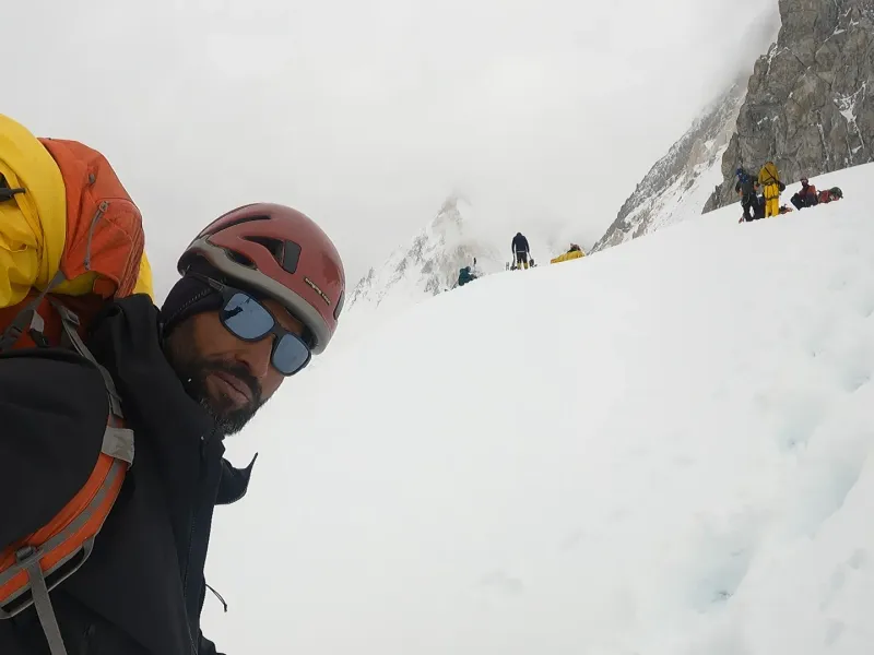 Climbing in the Karakoram, Pakistan